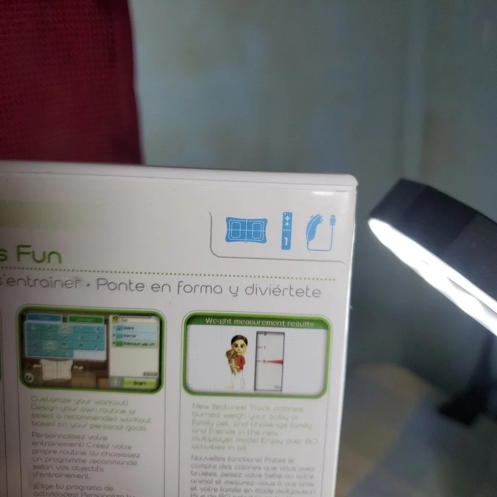 Nintendo Wii Fit Plus Video Game Everyone White Fitness Workout Exercise SEO